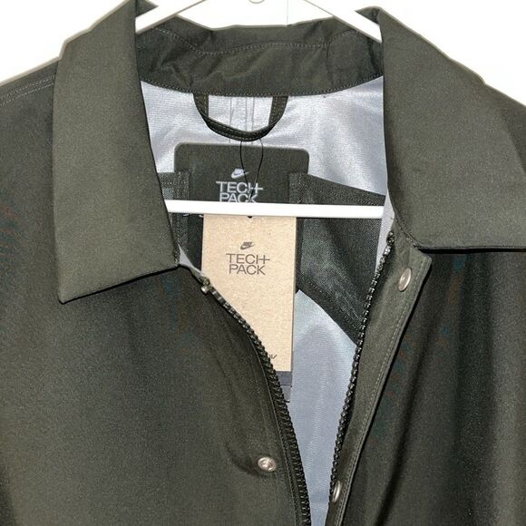 New Olive Green Nike Tech Pack Goretex Jacket StormFit ADV DQ4291-355-waterproof - Picture 2 of 12